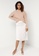 ck Calvin Klein silver Lightweight Charmeuse Asymmetric Slit Skirt 4F7F4AAEC41EDFGS_4