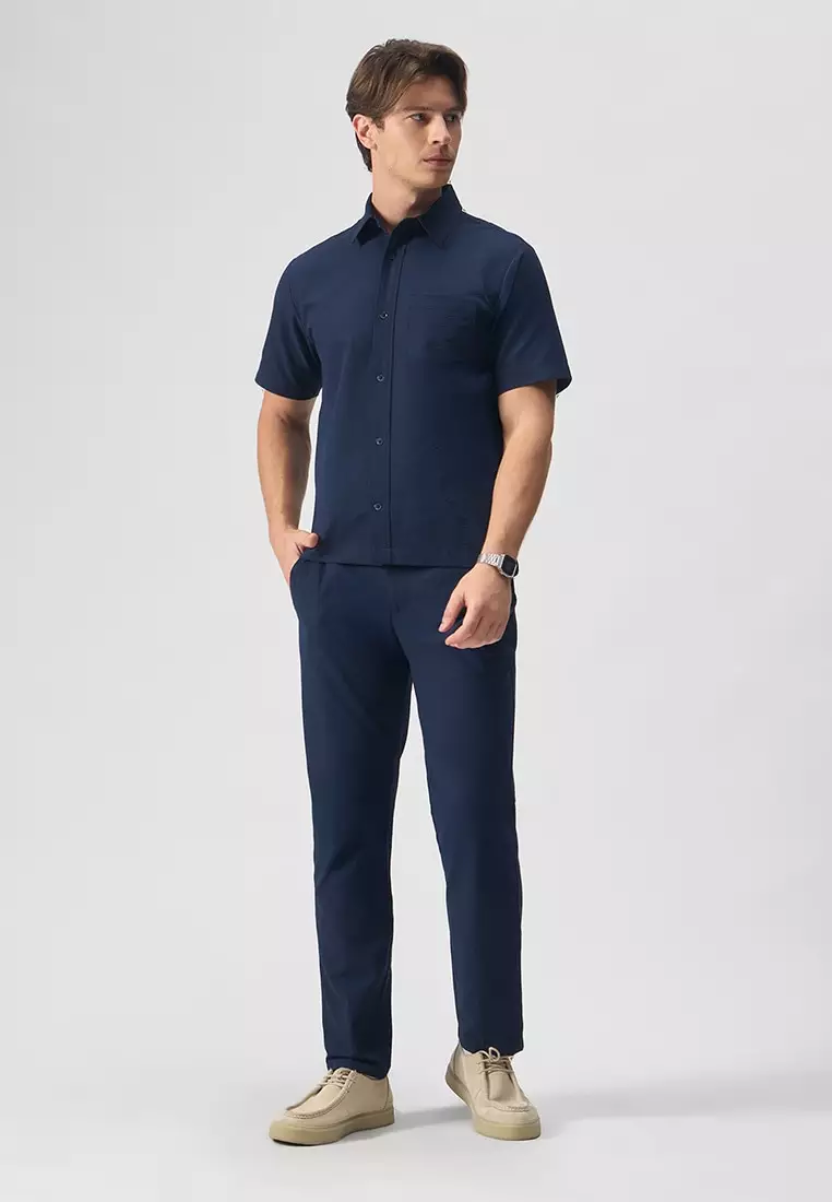 Seersucker Short Sleeve Shirt