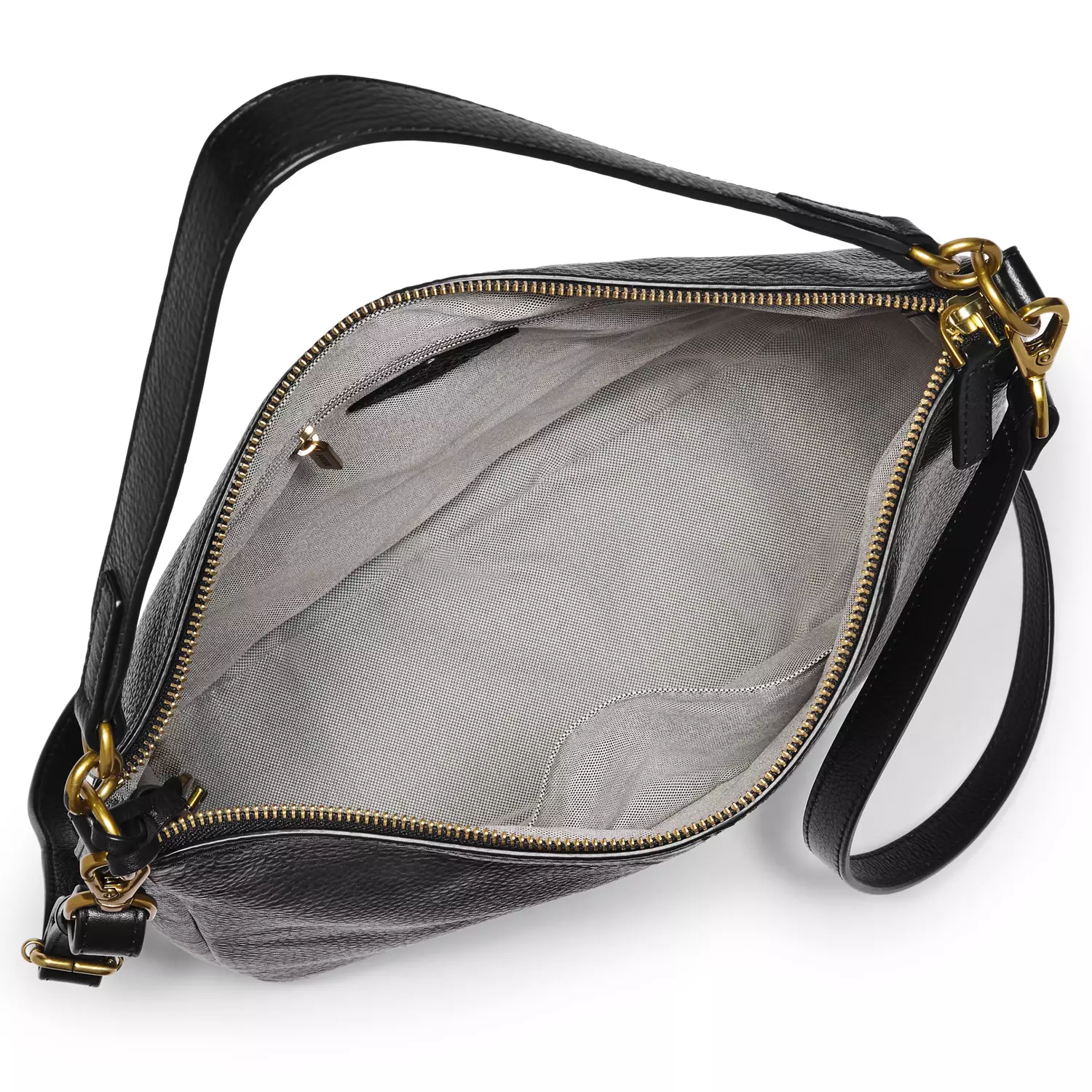 Fossil Jolie Hobo Leather Black - Tas Wanita - ZB1434-001