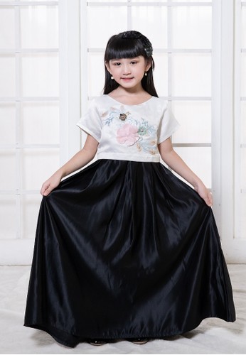 Jual Nywan Nywan Apparel Baju Long Dress Pesta Anak 2019301s Original Zalora Indonesia