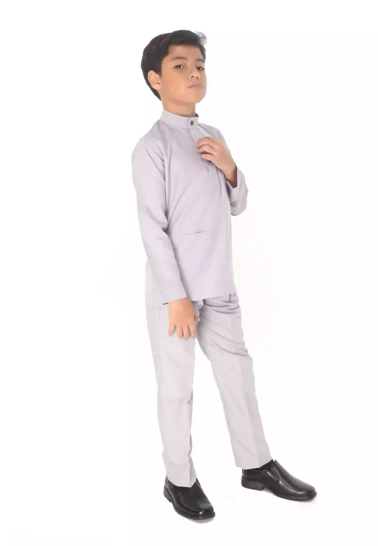 Baju Melayu Moden Cekak Musang for Kids