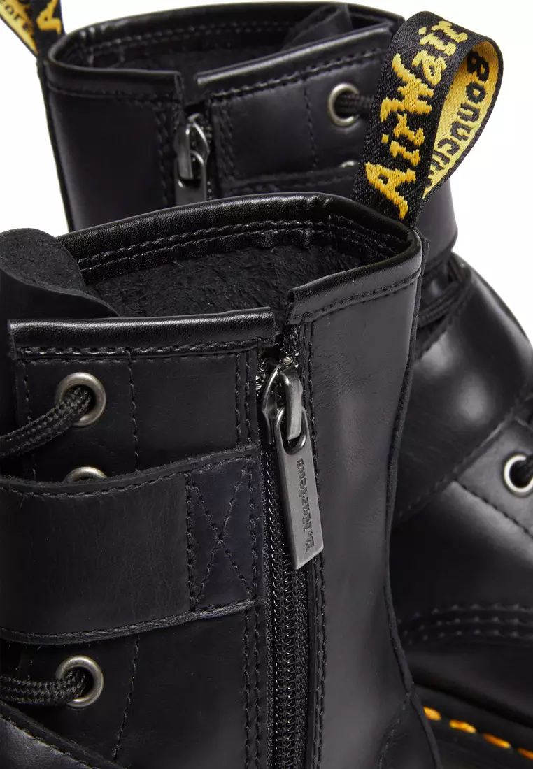 1460 smooth leather buckle boots sale