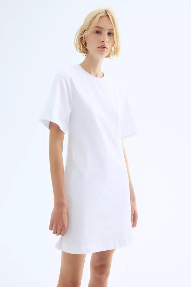 Waisted T-shirt dress