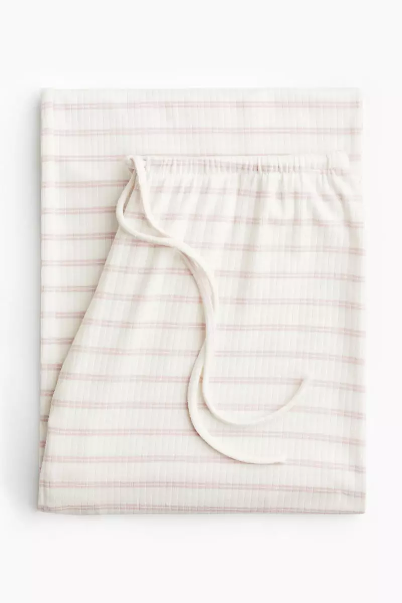 Cotton-blend trousers