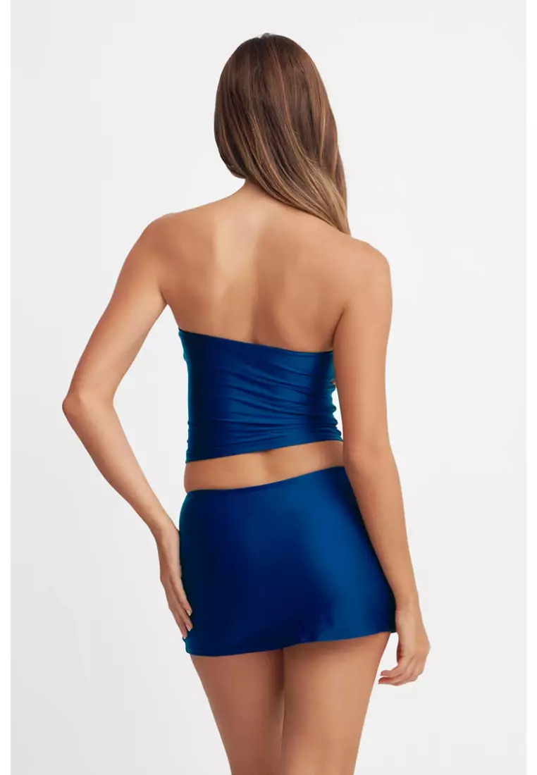 Nola Tube Top / Jazzy Blues Gloss