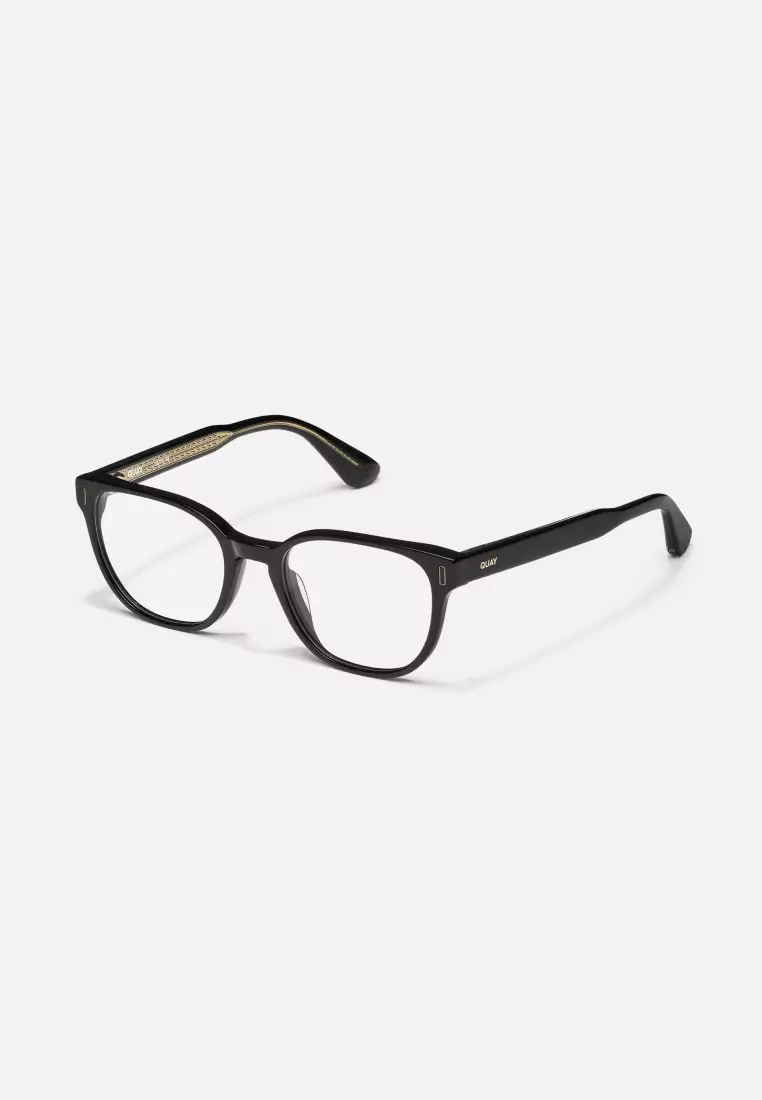 QUAY Double Click Optical Eyeglasses - Black