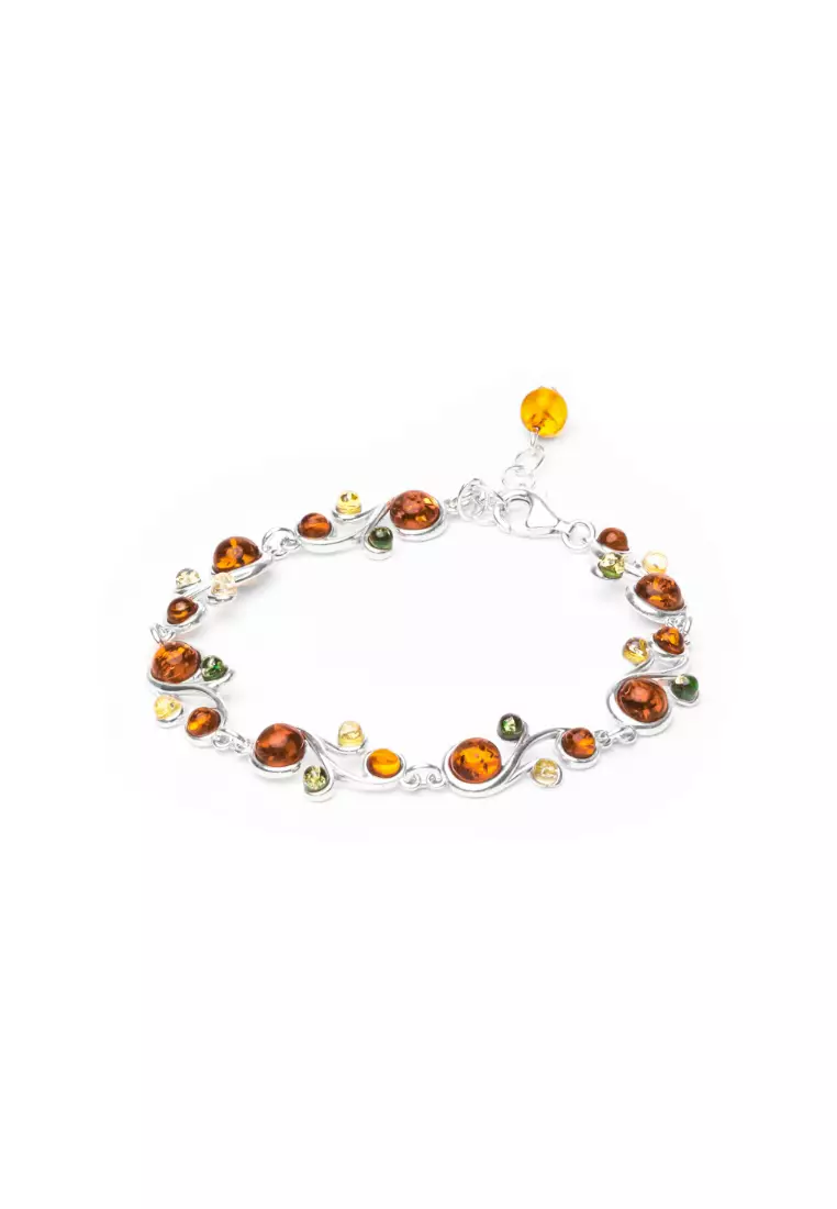 Genuine hot sale amber bracelet