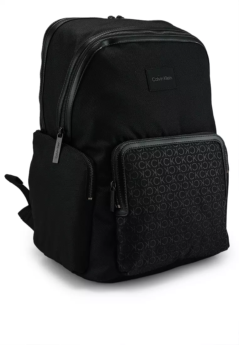 Calvin klein monogram backpack sales
