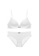 W.Excellence white Premium White Lace Lingerie Set (Bra and Underwear) 17A7AUS2F88D01GS_1