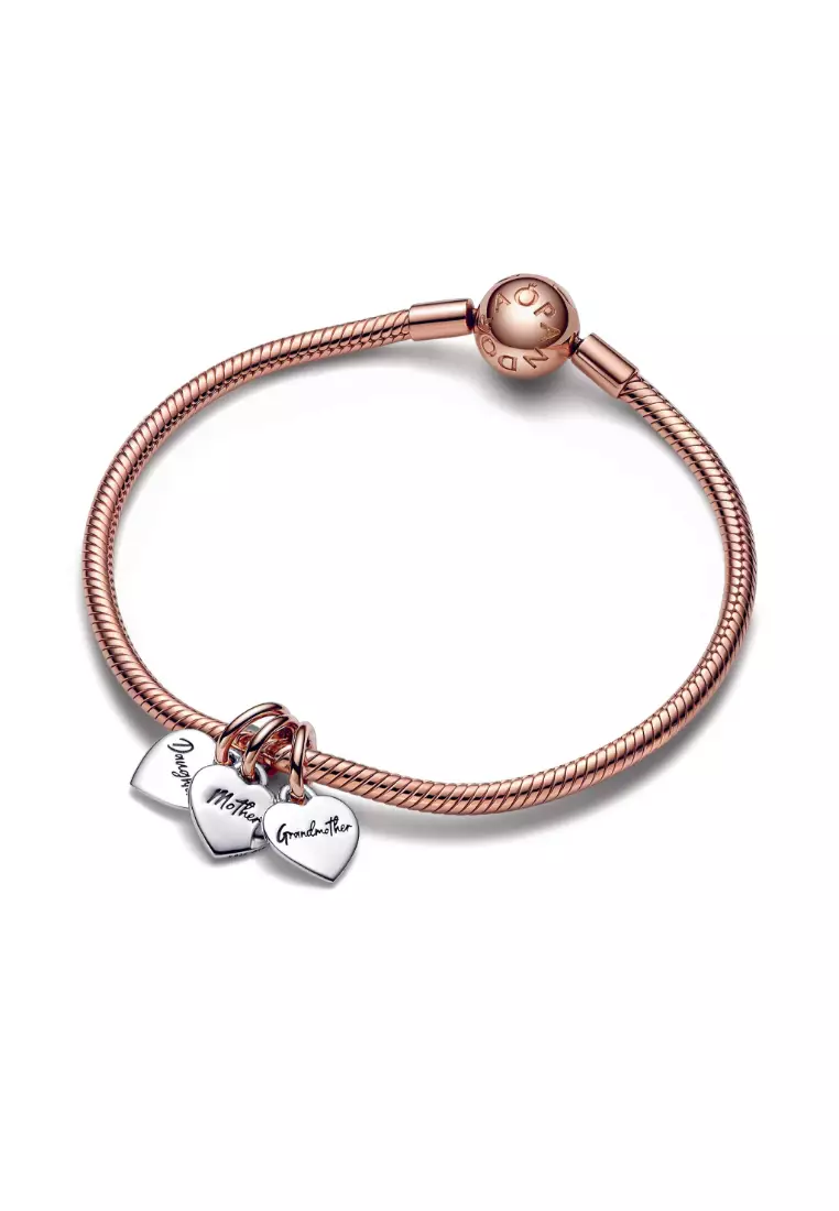 Buy Pandora Two-tone Splittable Family Generation of Hearts Triple