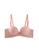 ZITIQUE pink Women's Non-wired Breathable 3/4 Cup Bra - Pink A76E4US5921FEBGS_1