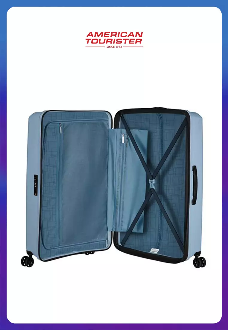 American Tourister Koper Hardcase Aerostep Large 28" - Soho Grey