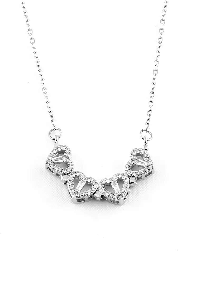 White summer necklaces online