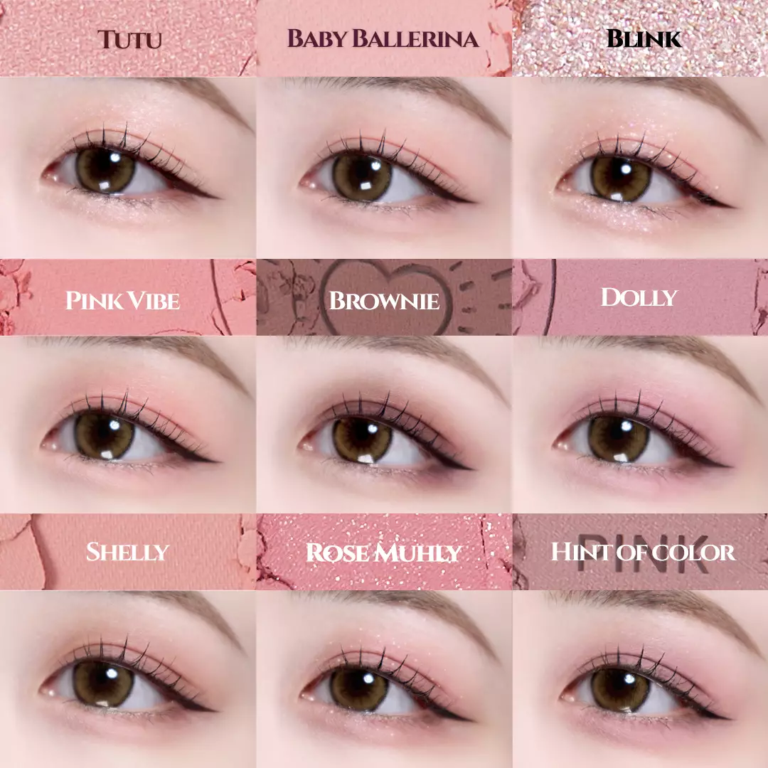 Holika Holika My Fave Mood Eye Palette (Pinkology) | Eyeshadow
