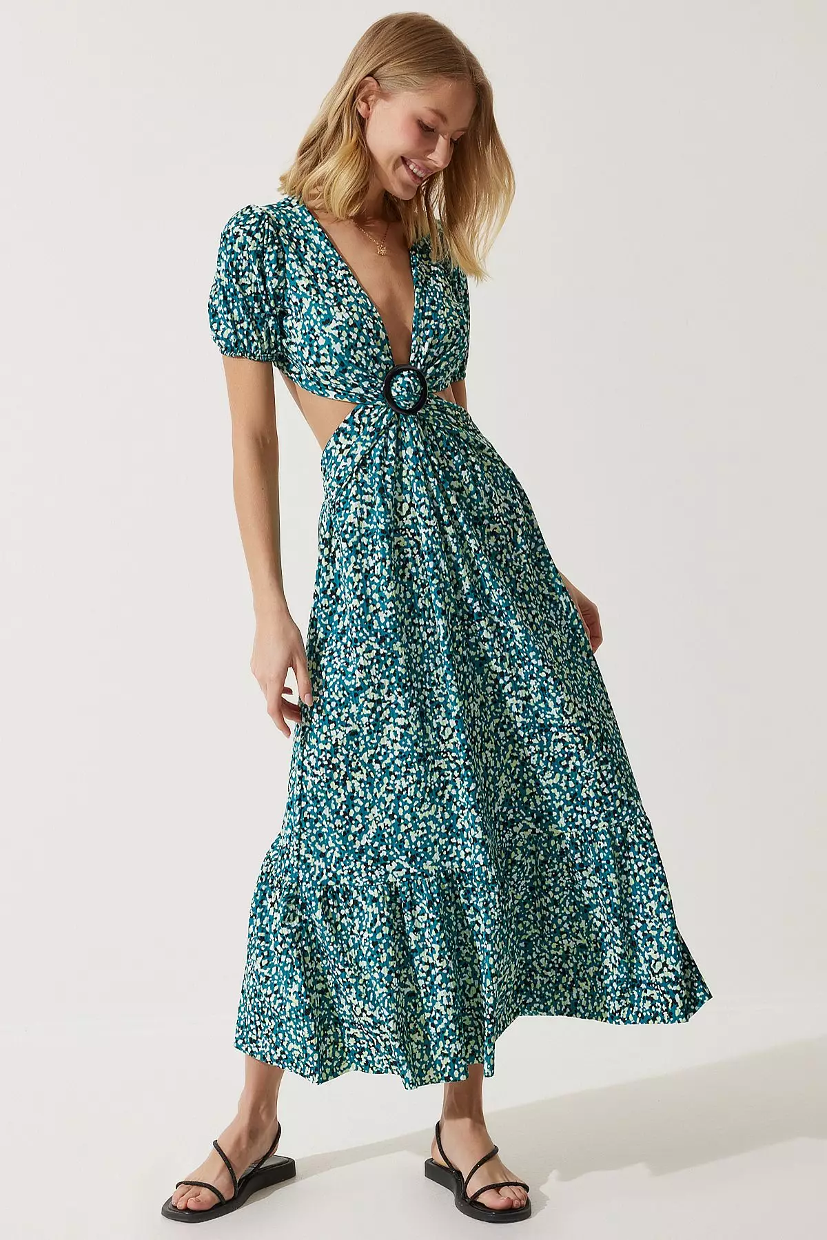 Buy Happiness Istanbul Open Back Midi Dress 2025 Online ZALORA