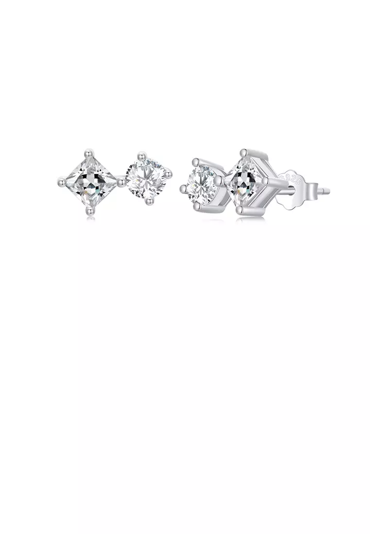 Cz diamond new arrivals stud earrings