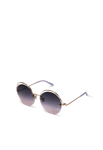 Jill Stuart Jill Stuart Alexia Js C03 59 Rounded Metal Sunglasses 21 Buy Jill Stuart Online Zalora Hong Kong