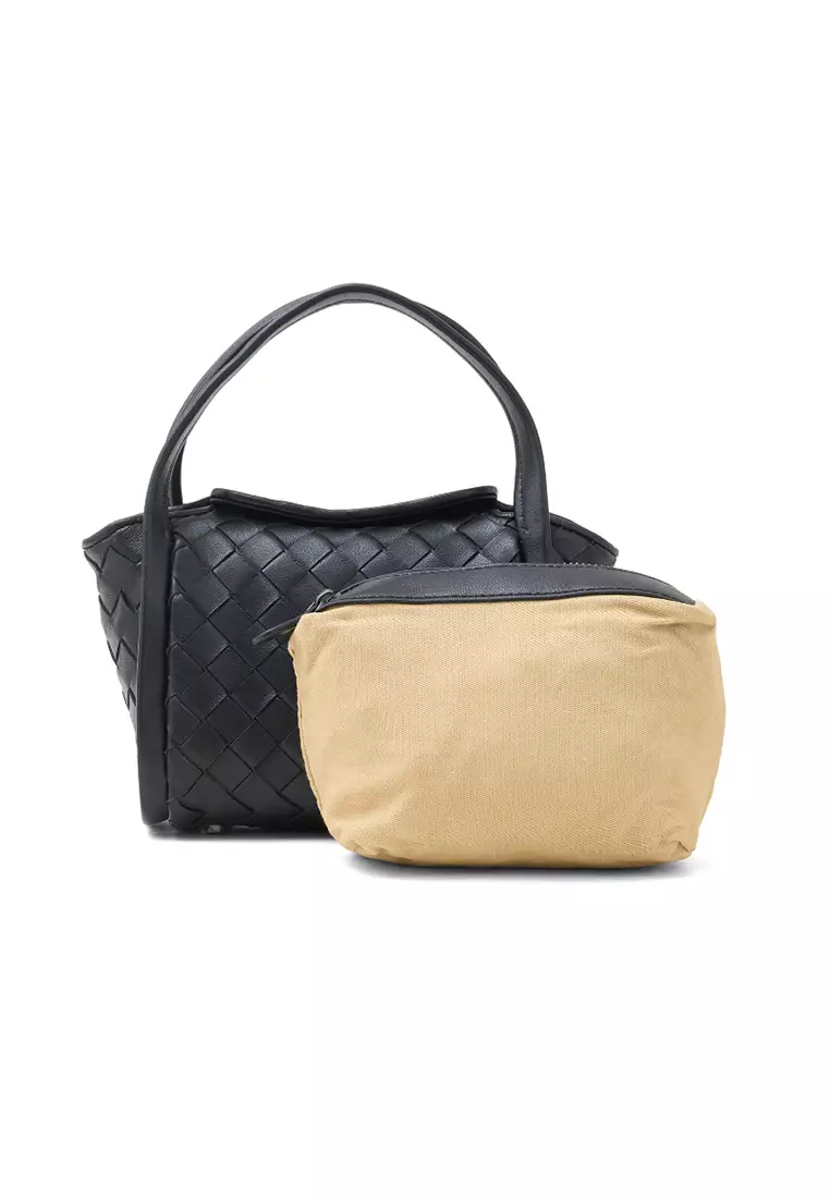 Tas Wanita Tote Bag Gino Mariani Bernia Black