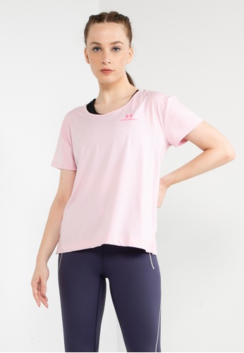 Under Armour pink Rush Energy Core Short Sleeves Tee F8BDFAA0220BBDGS_1
