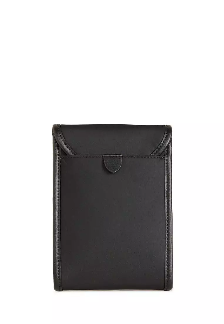 Iridescent Karl Pouch Black