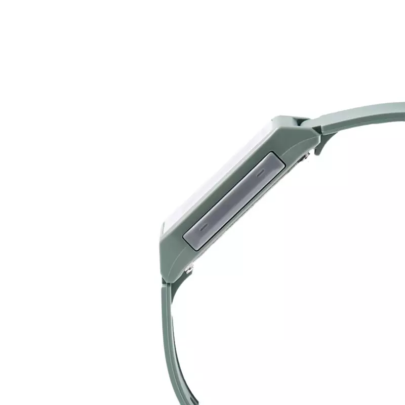 Jam Tangan Wanita Casio General LF-10WH-3DF Pop Digital Dial Sage Green Resin Band