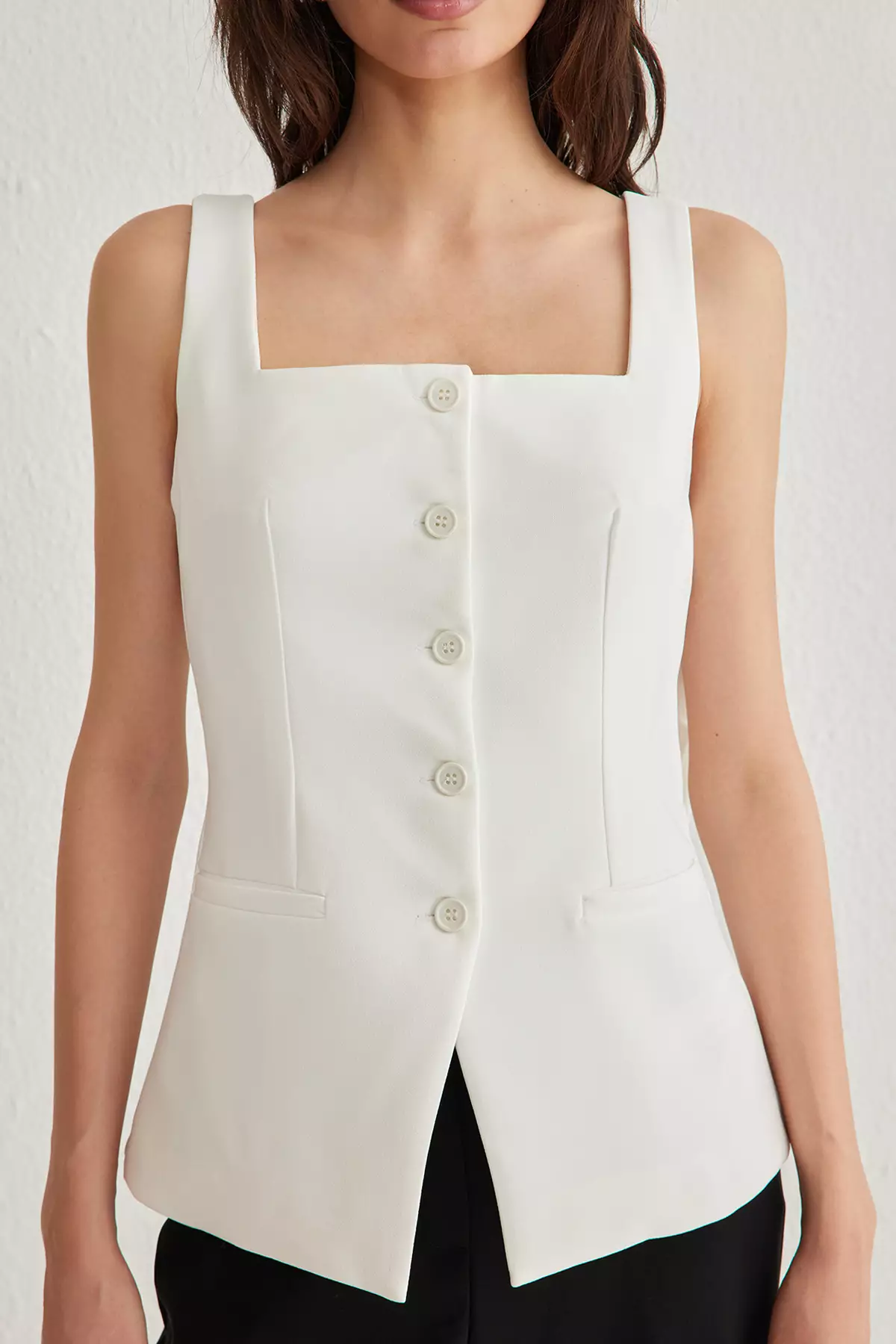 Buy Trendyol White Bolero Detailed Woven Blazer Jacket 2025