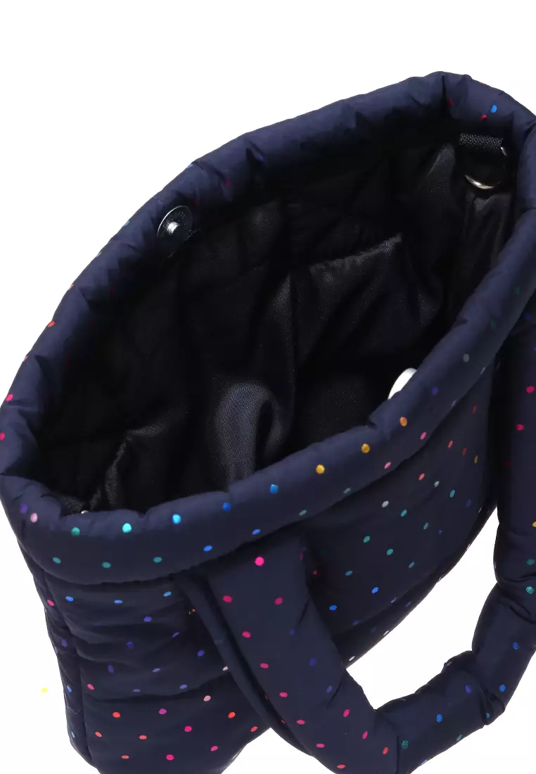 Angelina Pillow Puffy Bag Smooth Texture And High Quality - Confetti