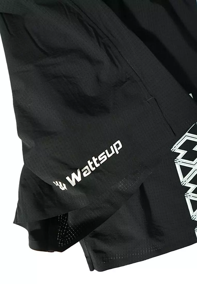 Men's Black Trail Running Shorts