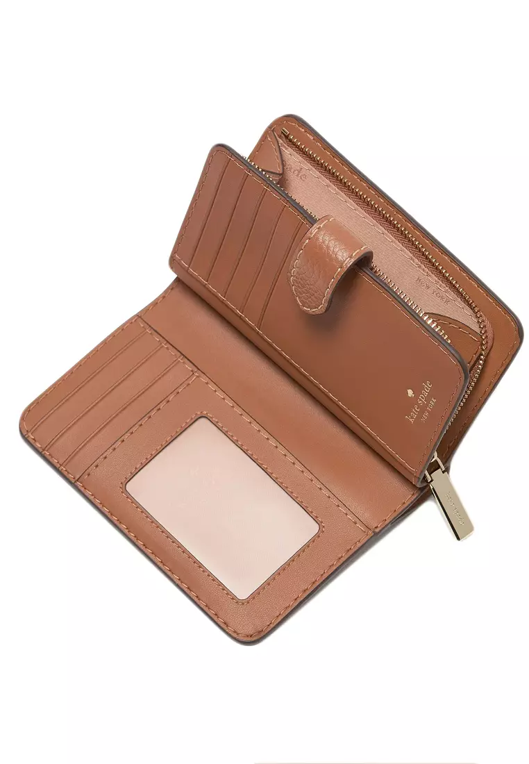 Lena Medium Bifold Wallet - Brown