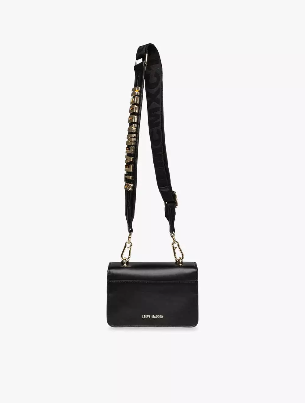 Steve Madden BZEN Women's Crossbody Bags- Black/Gold - Black