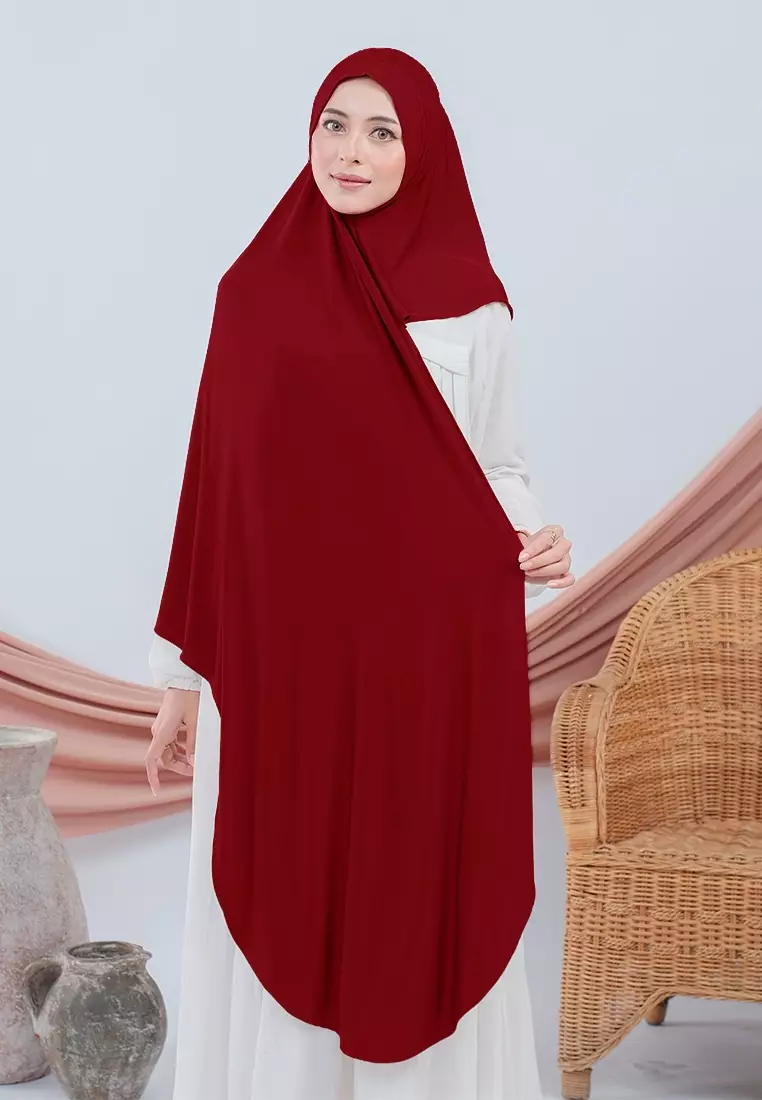 HIJAB INSTAN FAYZA - MAROON