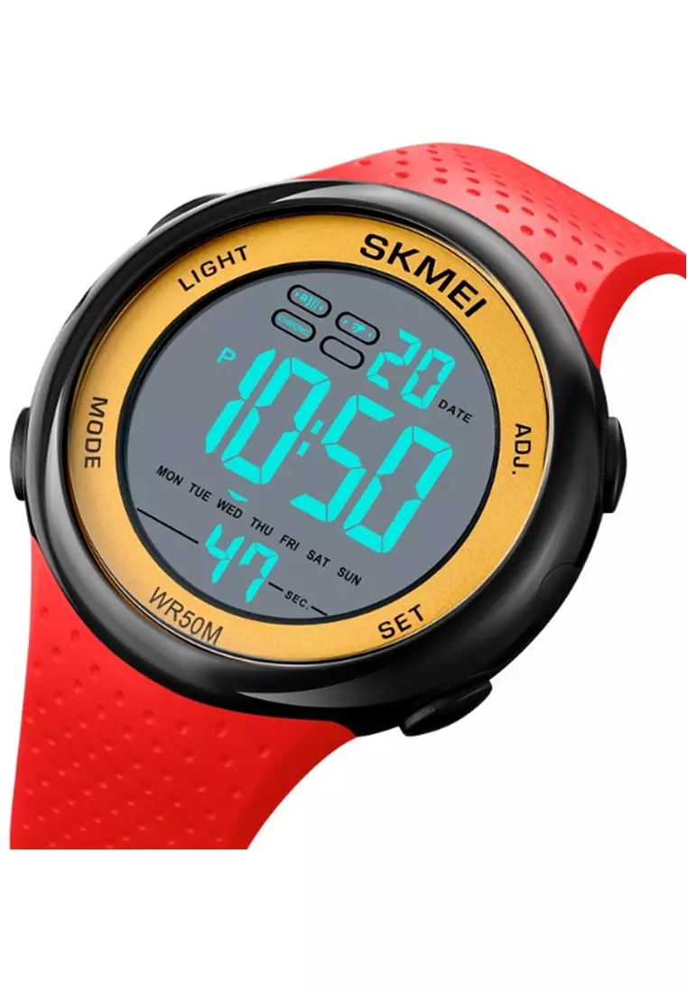 Jam Tangan Digital Pria Waterproof Many Function Strap Tali Material PU Silicone BL78 ORIGINAL