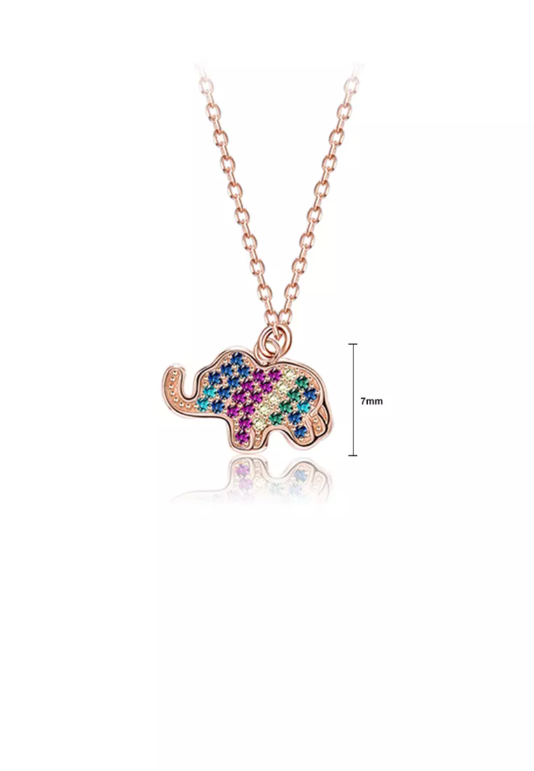 Gold best sale elephant jewellery
