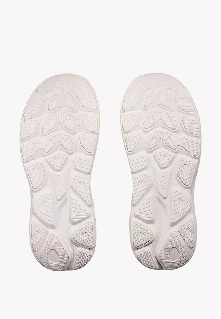 Clifton 10 Women's Running Shoes - White / White