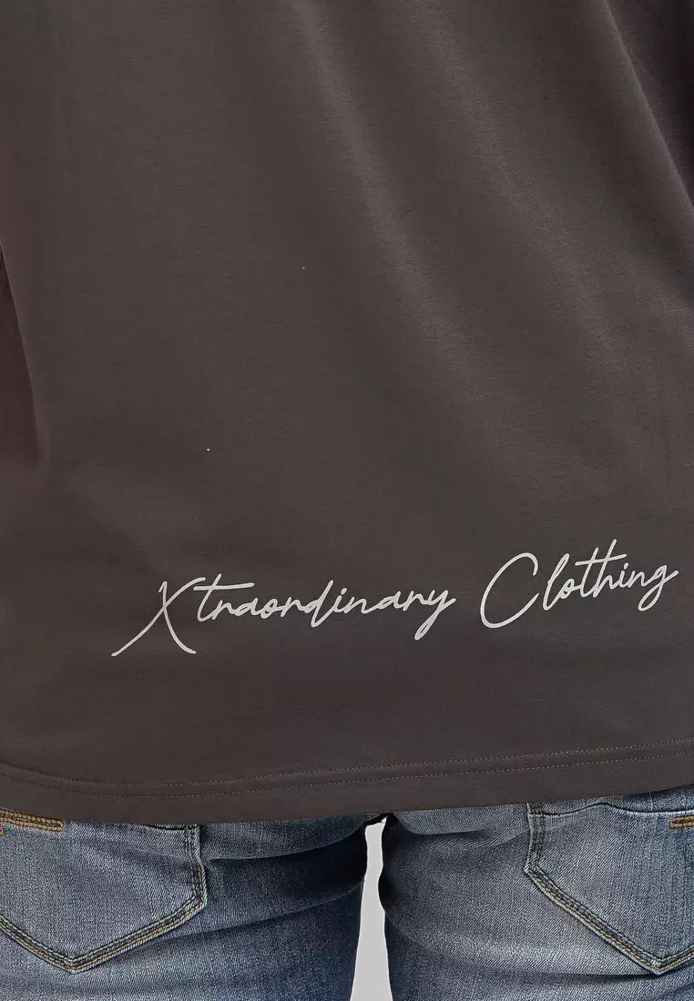 XTRAORDINARY T-Shirt Cotton Spandex Pria 48042