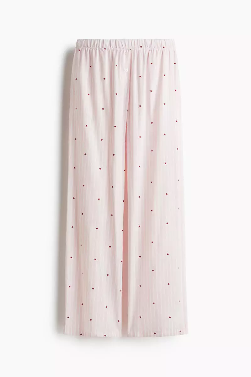 Cotton flannel pyjama bottoms
