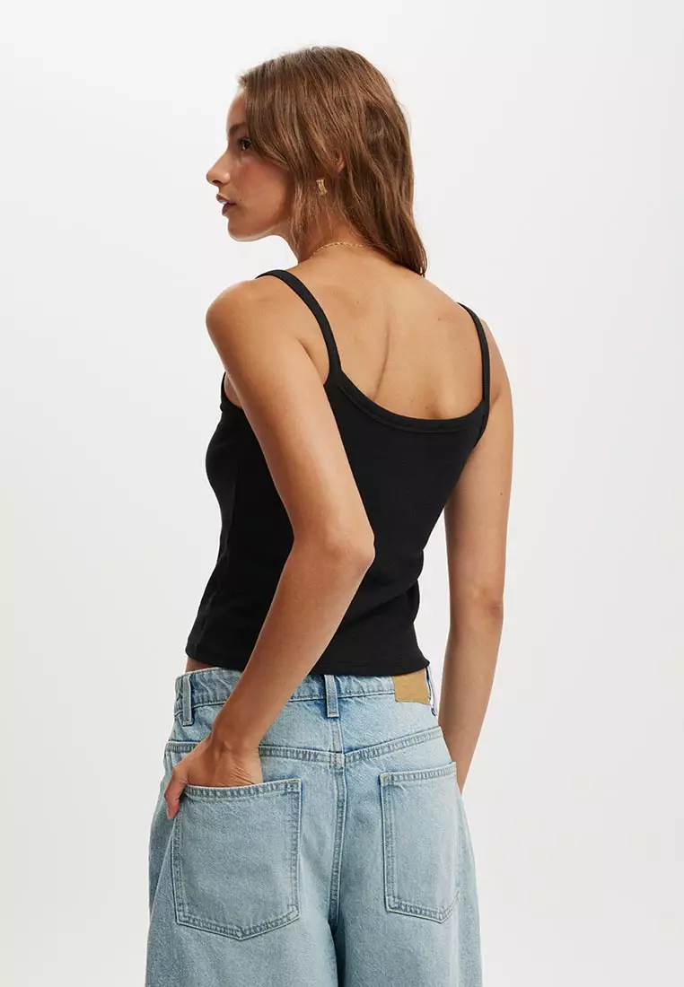 Goldie Rib Scoop Cami