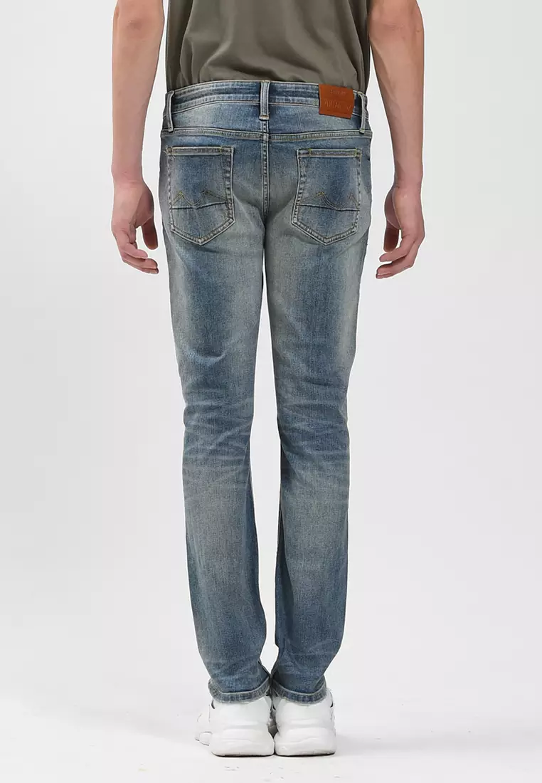 Chevignon Mens Light Indigo Washed Coolmax Stretch Denim Jeans 2024, Buy  Chevignon Online
