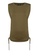 ZALORA BASICS green Shoulder Pad Ruched Sides T-Shirt A0542AABDD5512GS_5