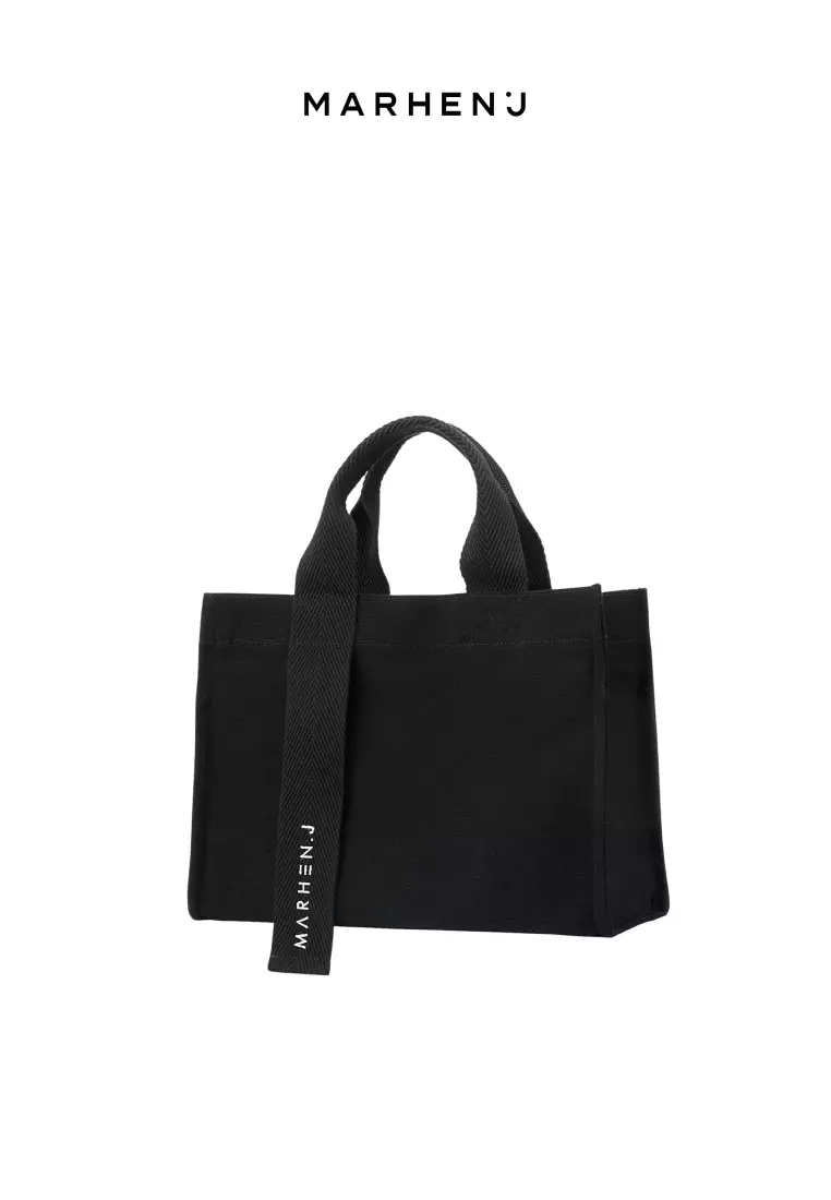 RICO Canvas Crossbody Bag All Black