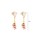 Glamorousky white 925 Sterling Silver Plated Gold Simple Lovely Heart Shaped Heart Imitation Opal Bear Tassel Earrings with Cubic Zirconia C76A8AC93514BDGS_2
