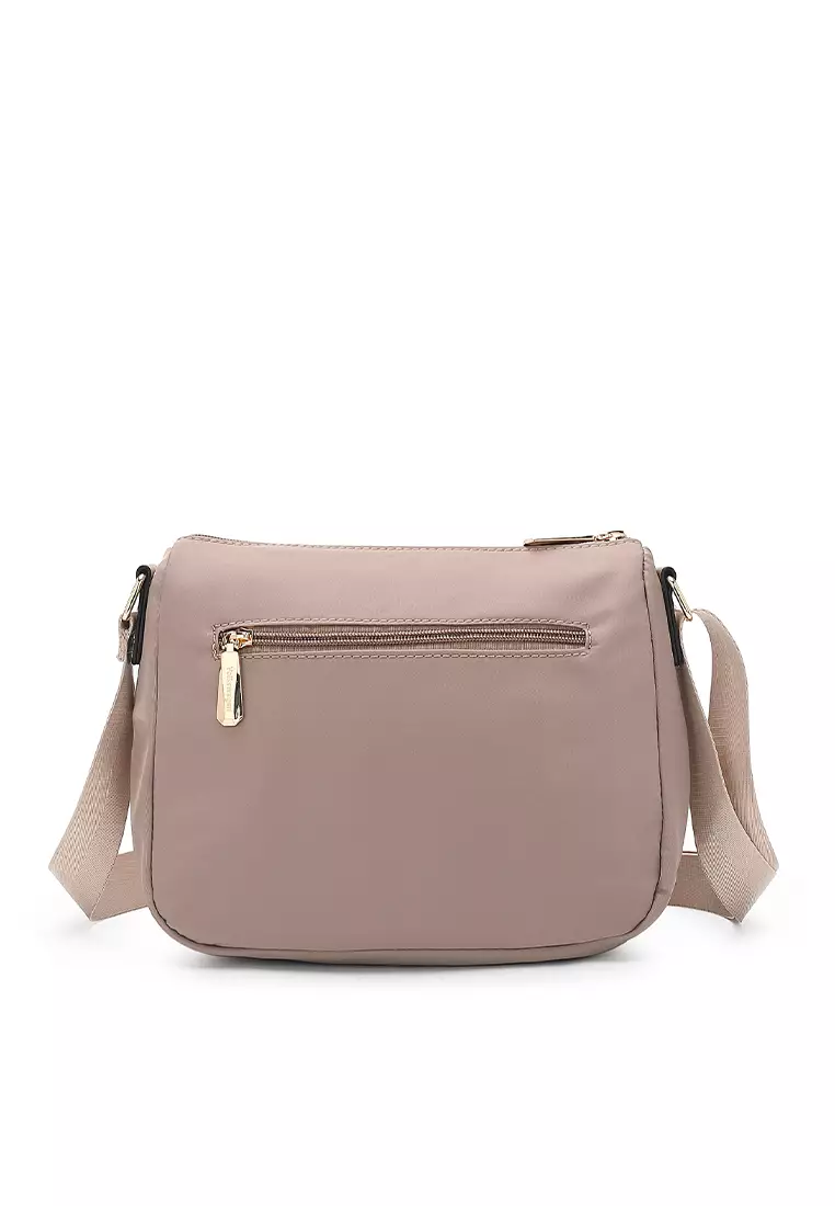 Women's Top Handle Bag / Sling Bag / Shoulder Bag - Beige