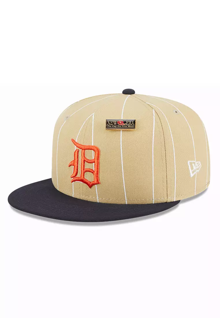 Men's New Era Black Detroit Tigers Neon 59FIFTY Fitted Hat