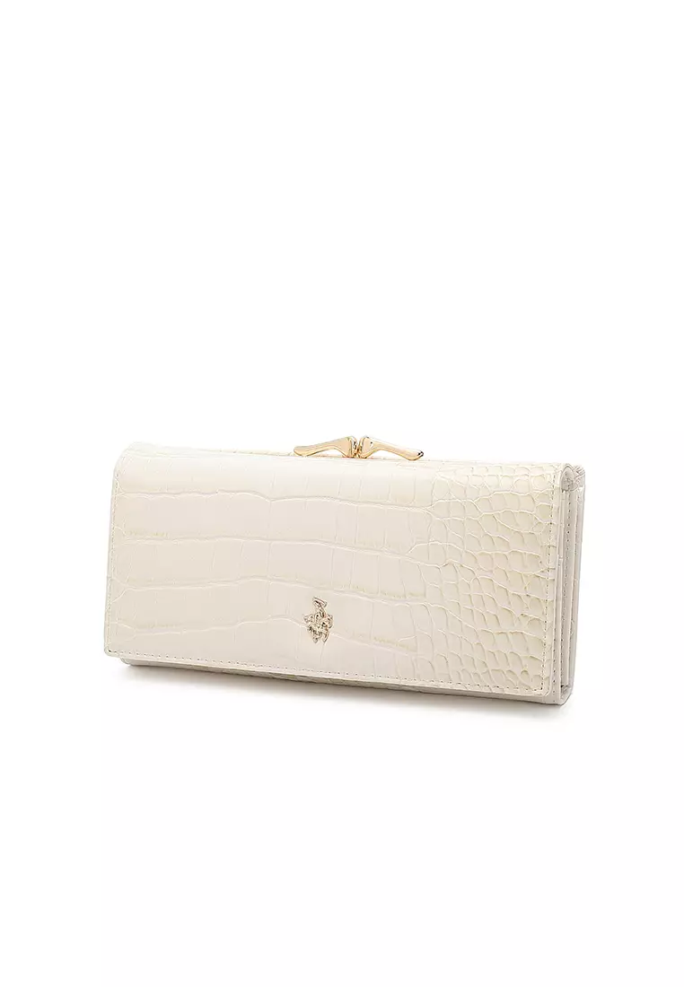 Women's Long Purse / Wallet - Beige