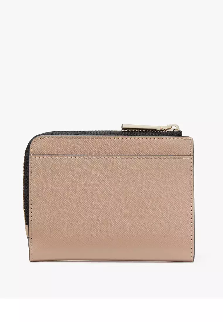 Madison Colorblock Small L Zip Wallet