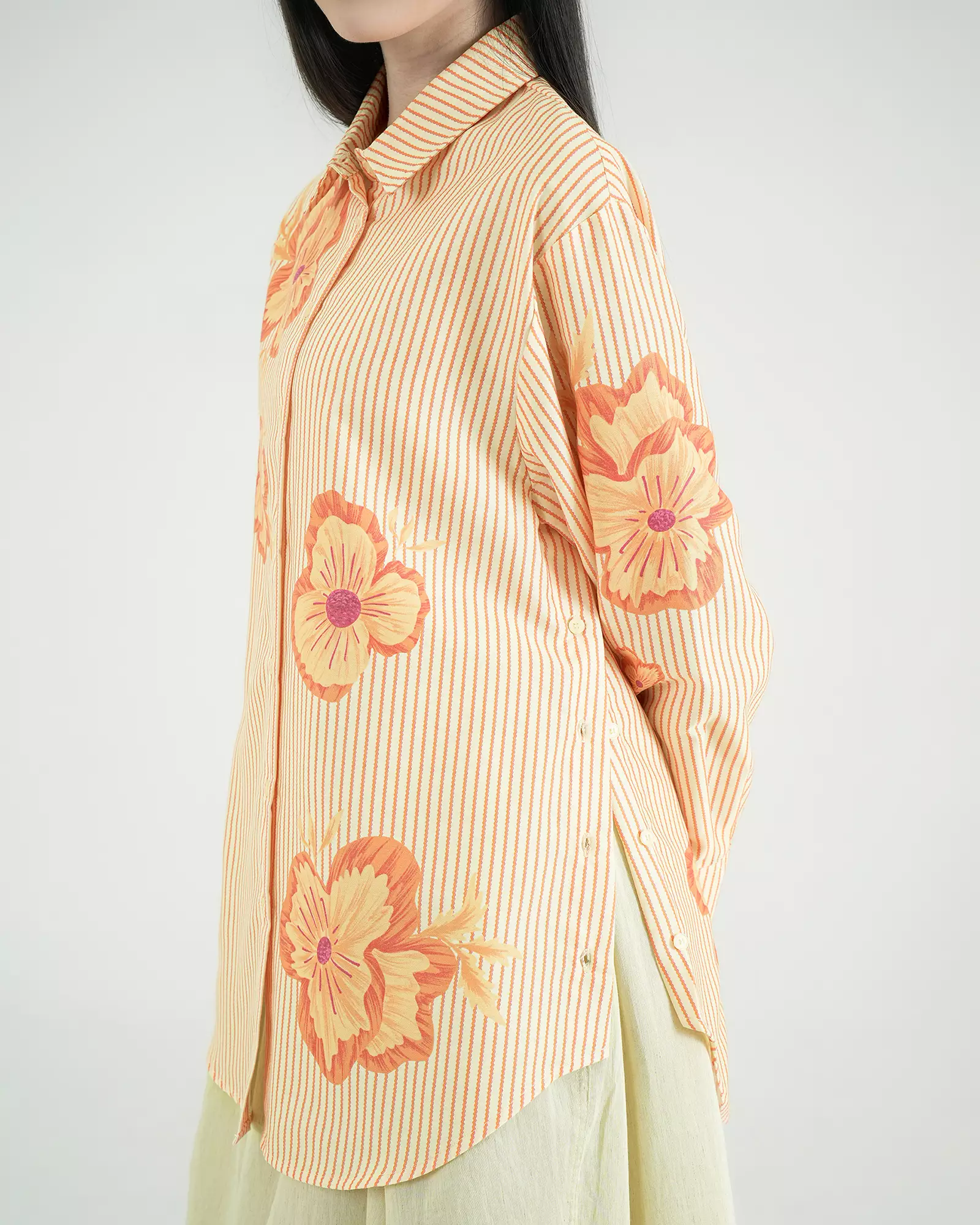 Geulis.id BOYANE SHIRT - Orange