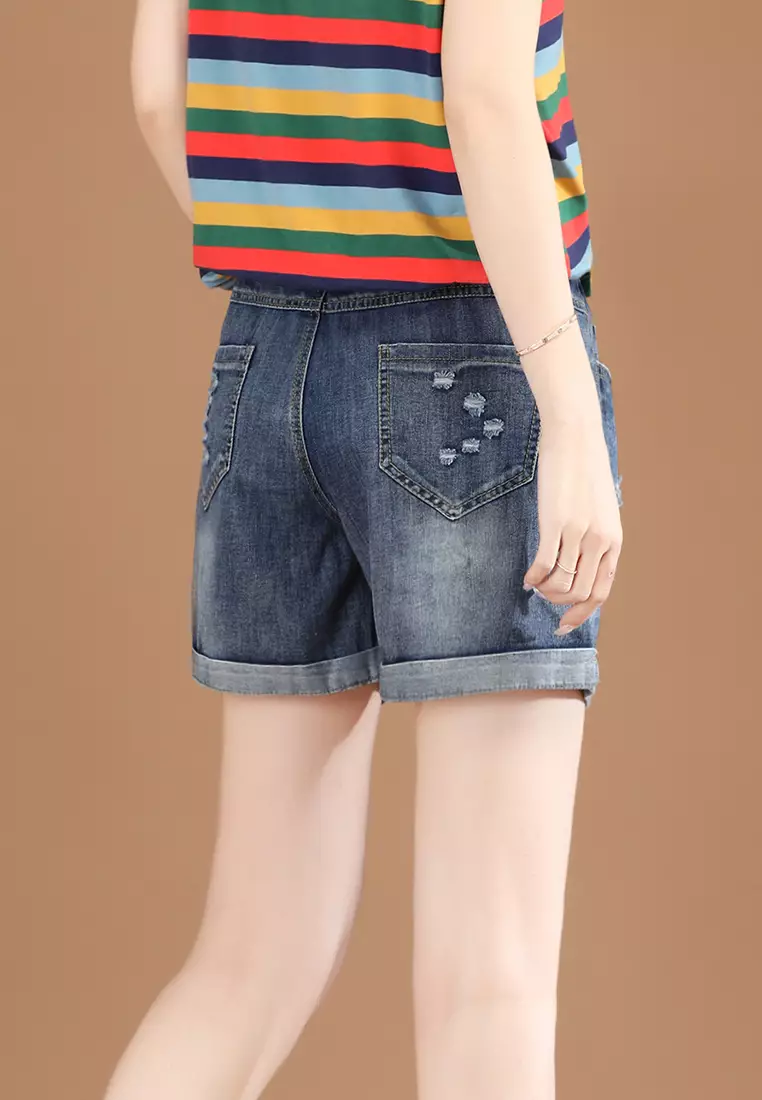 Girls discount jeans short