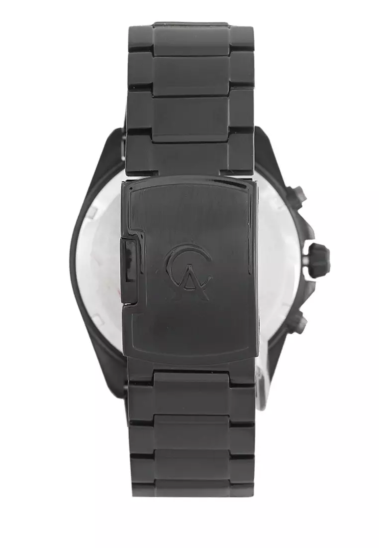 Alexandre Christie Jam Tangan Pria - Black - Stainless Steel - 6620 MCBIPBA