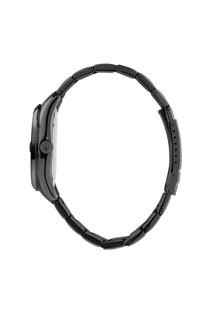 【2 Years Warranty】Maserati Attrazione 43mm Men's Quartz Watch Luminous Dial Hands R8853151015 Japan Movement