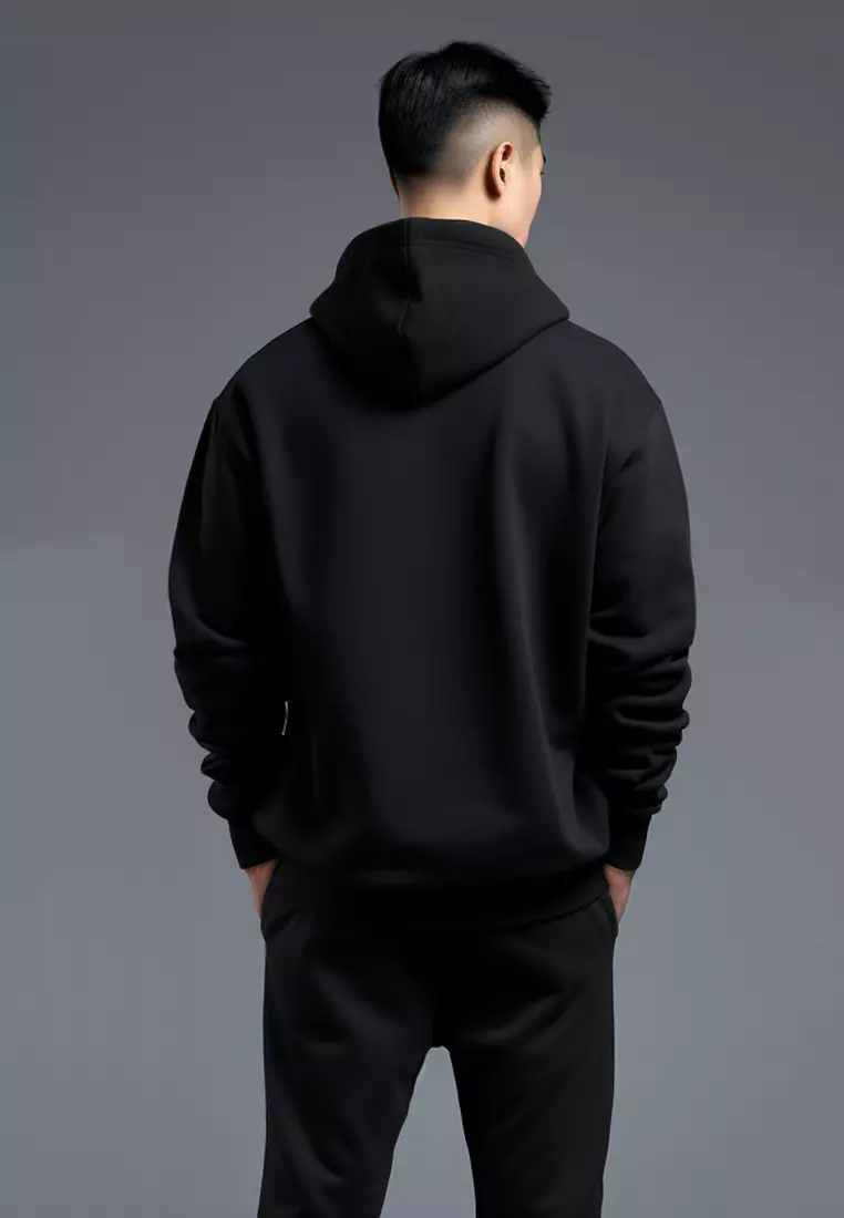 MT981U Men Hoodie Katakana blk - XL